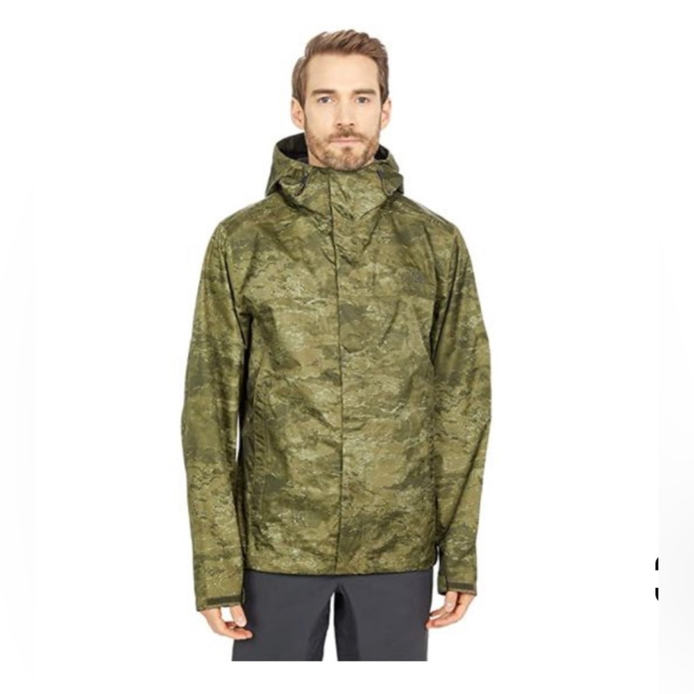 The North Face Venture 2 Hooded Waterproof Rain Jacket, Men’s Large